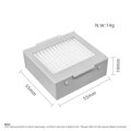 HEPA filtre pre Roomba Combo 705 (2 ks)-Vysokoúčinné filtre na vysávač