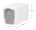 Prachové vrecká pre Roborock Qrevo Curv/Edge/P20 (3 ks)-Jednorazové vrecká na vysávač