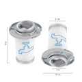Rowenta ZR009006 filter pre X-Force 8.60 RH96xx, X-Pert 6.60 RH68xx a X-Combo Vacuum & Mop GZ30xx -2ks