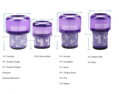 Dyson V10 Slim SV18 HEPA filter 2ks