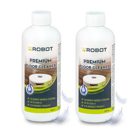 4Robot čistiaci prostriedok pre robotické vysávače s mopovaním Pure essence - 2x500ml