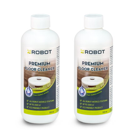 4Robot čistiaci prostriedok pre robotické vysávače s mopovaním Pure essence - 2x500ml