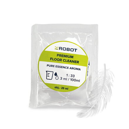 4Robot čistiaci prostriedok pre robotické vysávače s mopovaním Pure essence 20ml - VZORKA