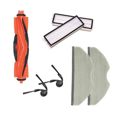 Príslušenstvo pre Xiaomi Robot Vacuum S40-Sada náhradných filtrov a kefiek