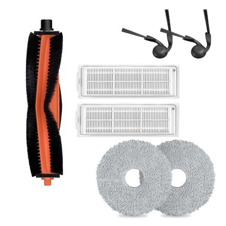 Príslušenstvo pre Xiaomi Robot Vacuum S40 PRO -Sada náhradných filtrov a kefiek